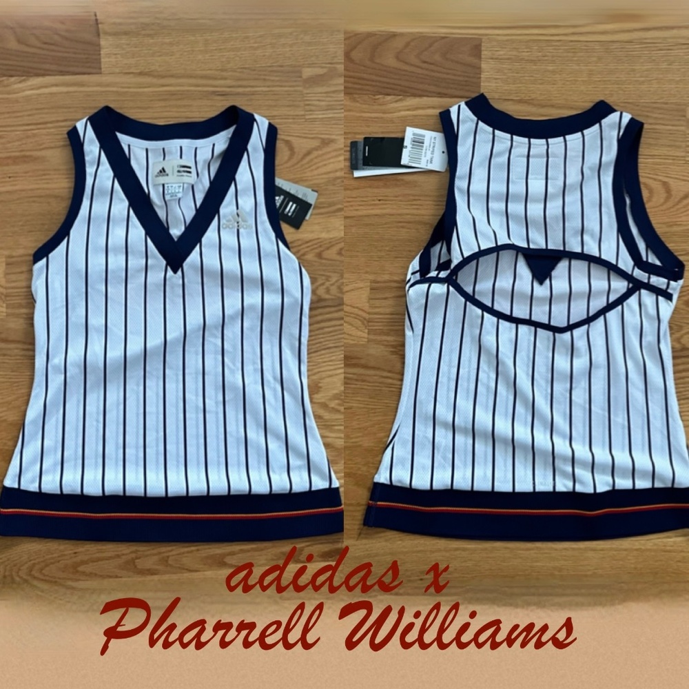 adidas x Pharrell Williams NWT NY Striped Tank Top (S)